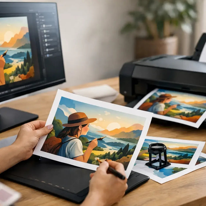 Digitale illustratie printklaar maken in 6 stappen