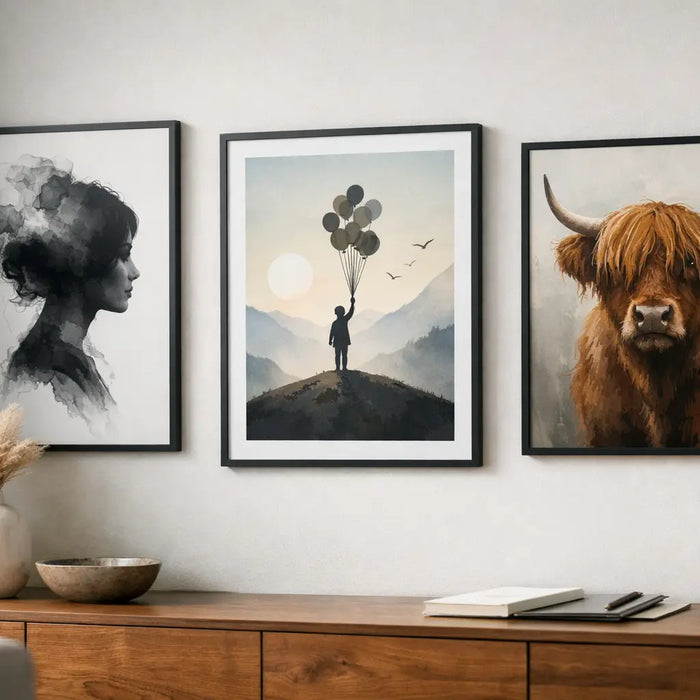 Tekeningen voor aan de muur met karakter