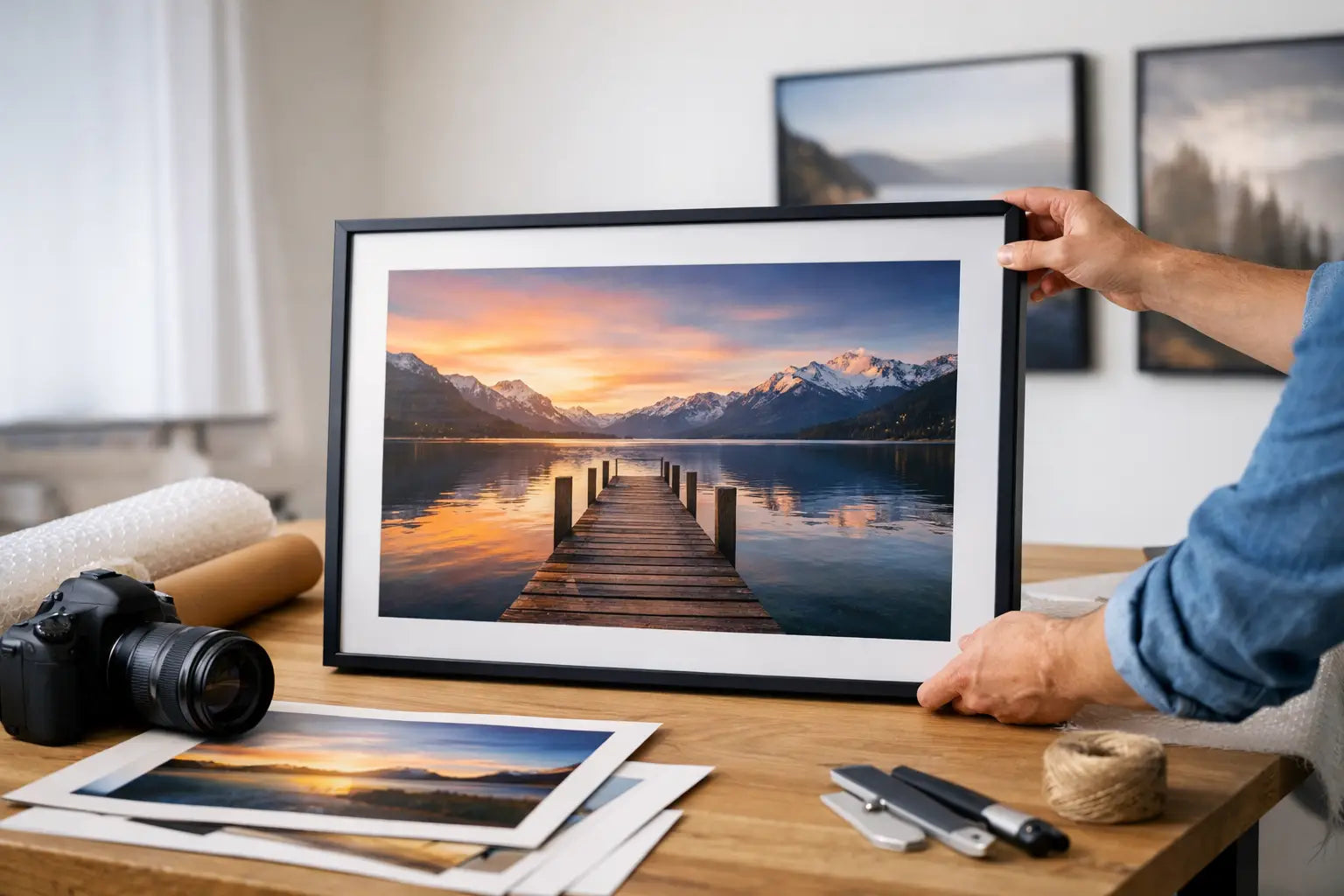 Een foto verkopen als print die blijft hangen