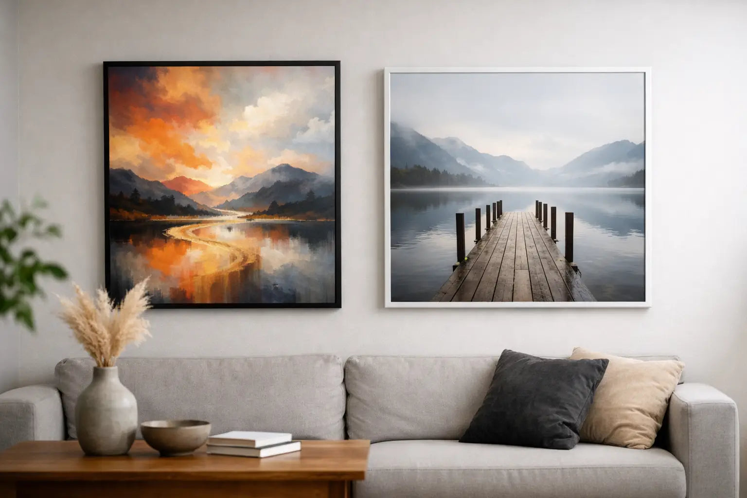 Kunstprint of stockfoto decoratie voor je muur?