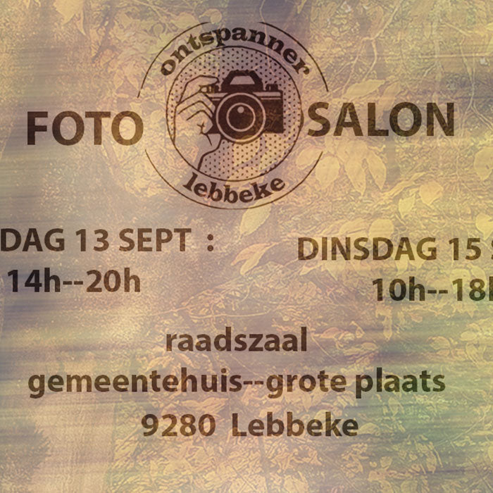 Tentoonstelling van fotoclub ontspanner Lebbeke