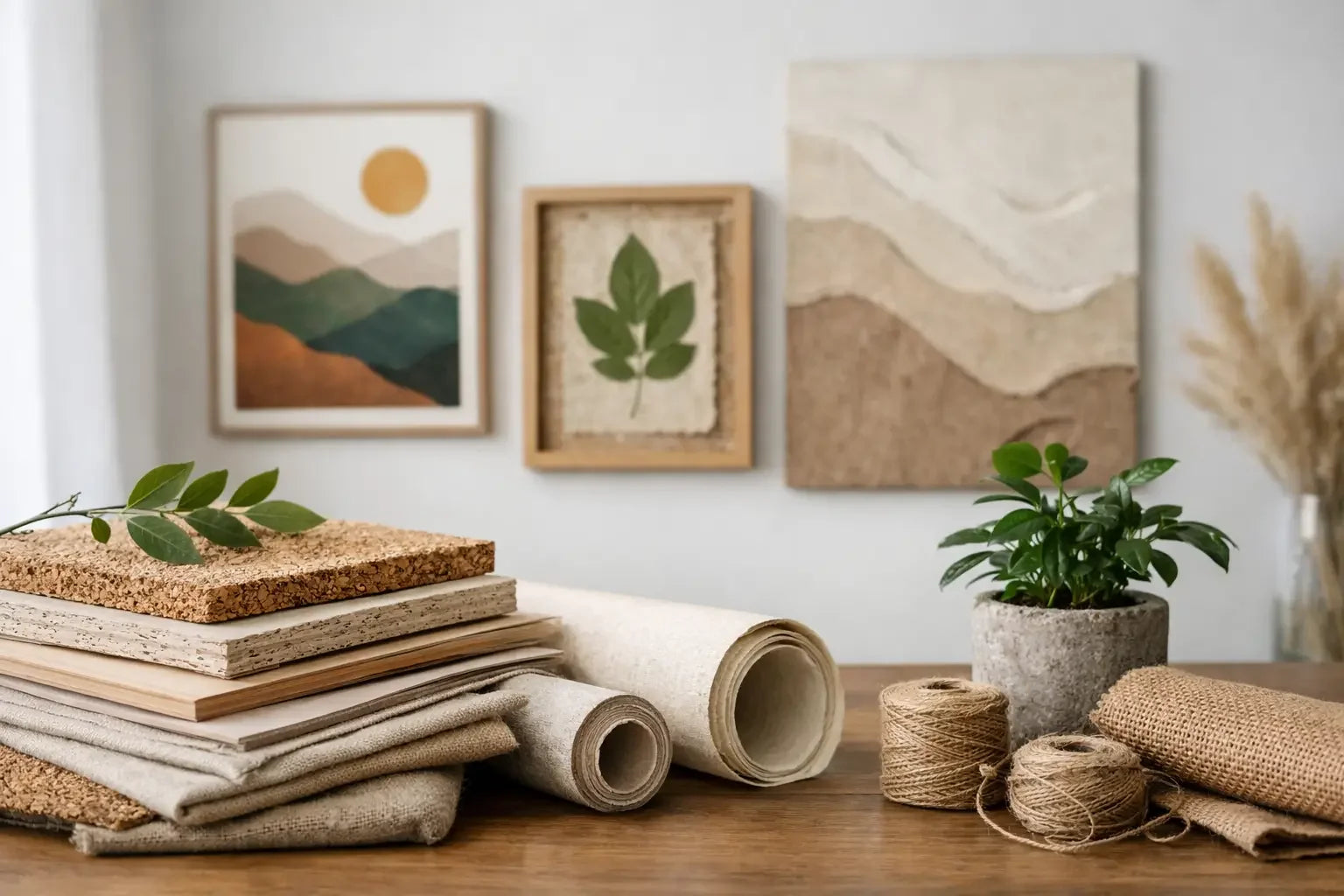 Trends duurzame printmaterialen voor wandkunst