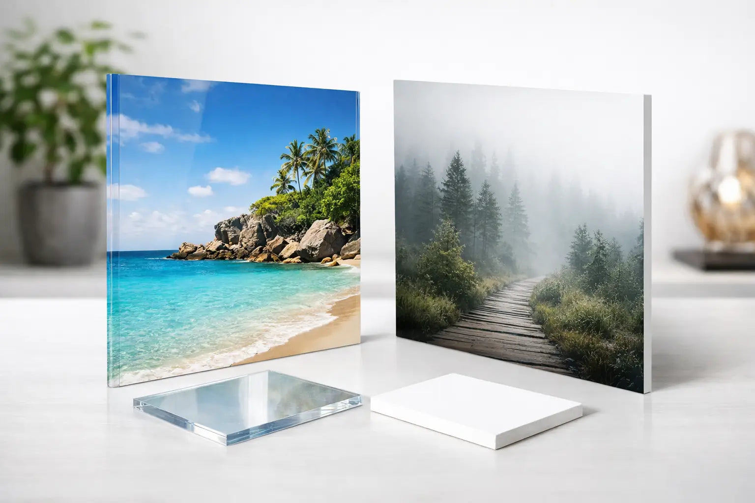 Plexiglas versus forex wanddecoratie kiezen
