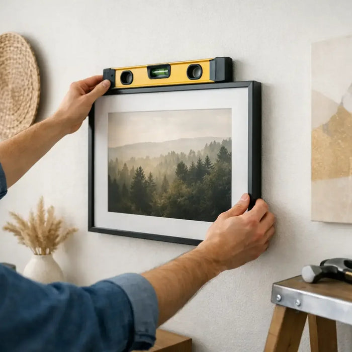 Hoe hang je wanddecoratie op zonder twijfel?
