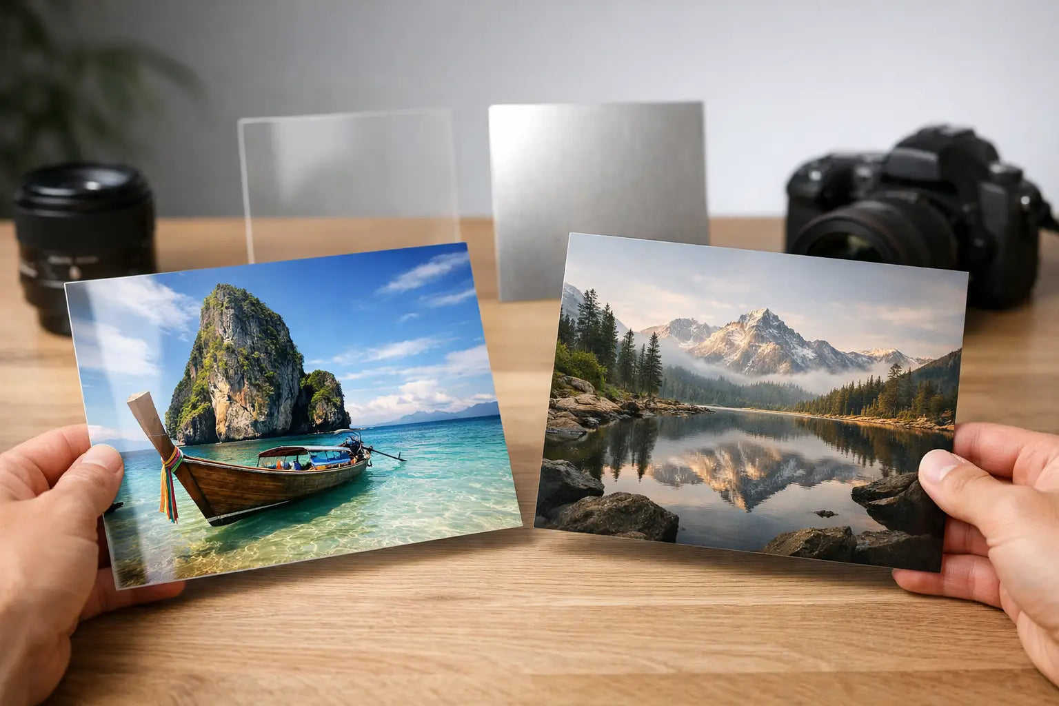 De juiste foto op plexiglas of dibond kiezen