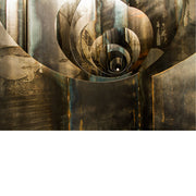 Abstracte close-up van het labyrinth in C-Mine Genk
