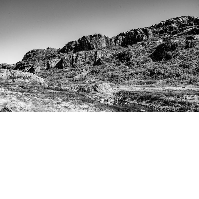 Hunnevatn camperplaats in Noorwegen. Zalig afgelegen plekje zonder voorzieningen. 