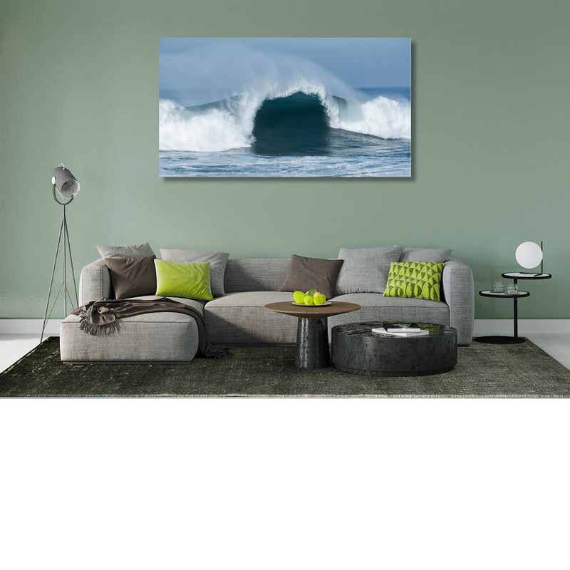 Naar de golven staren met open mond