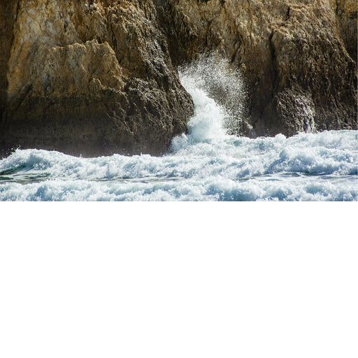 Rotskust in Burgau Portugal