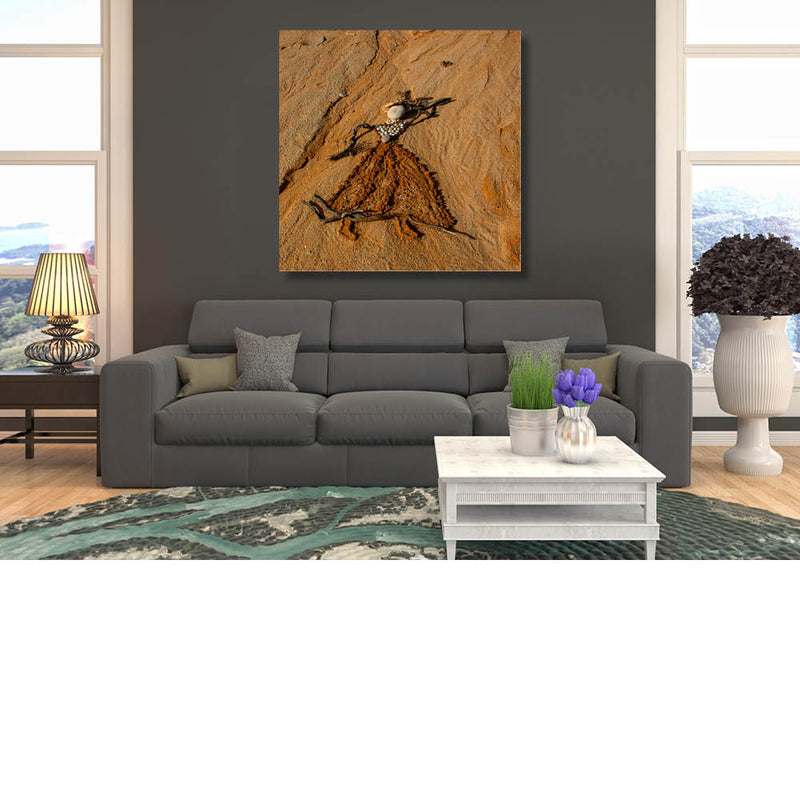 Dancing on the beach