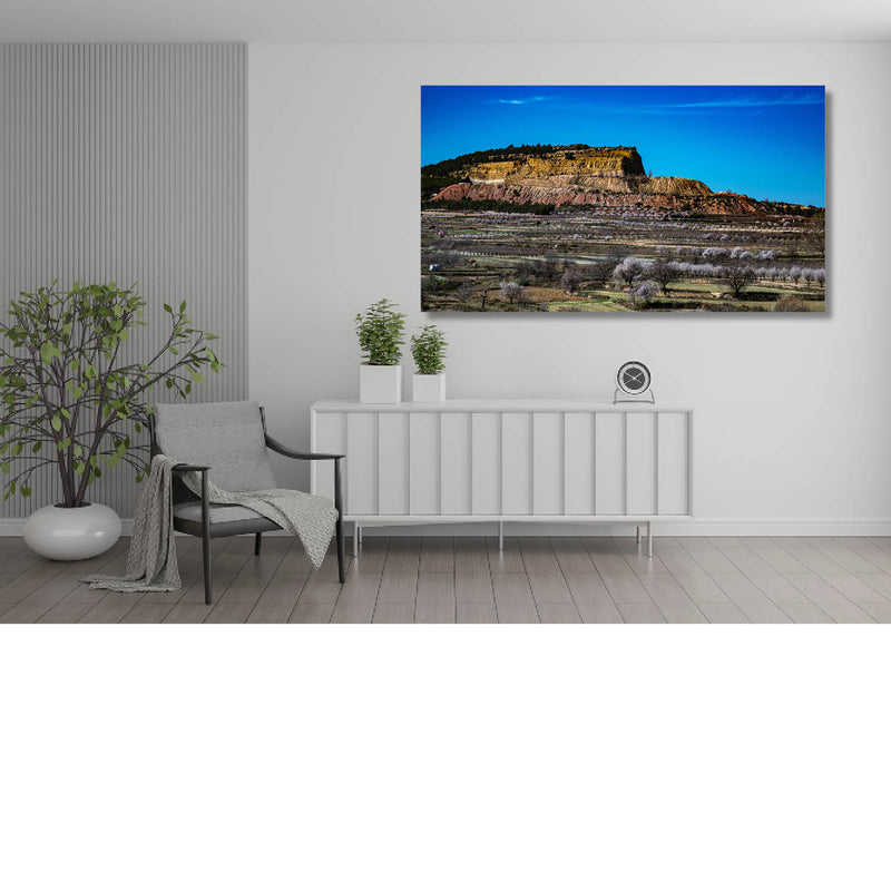 Landschap vnauit het dorpje La Yesa