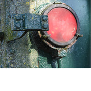 licht  op oude trein