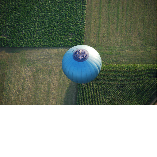 Zicht vanuit luchtballon