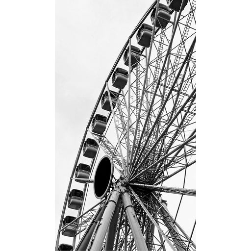 Een blik op het reuzenrad "The View" in Antwerpen.