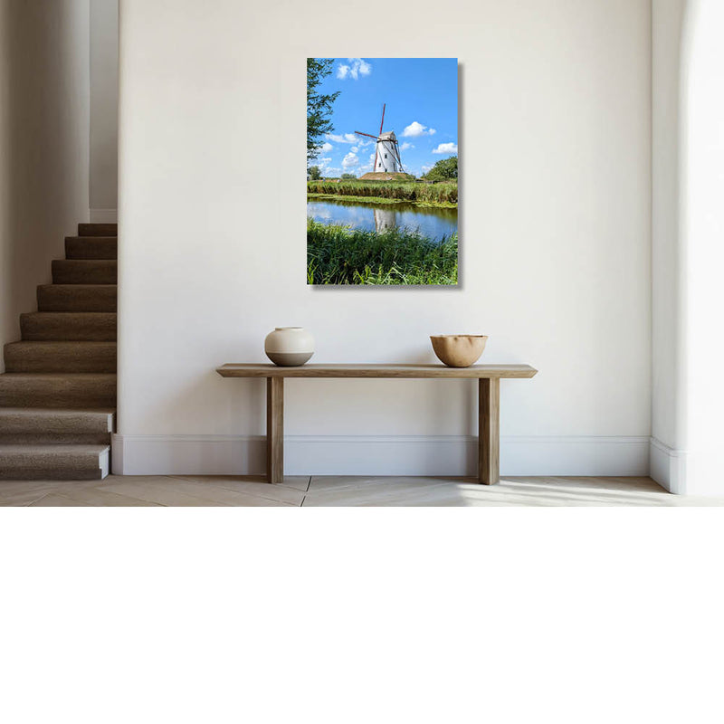 Windmolen langs de Damse Vaart