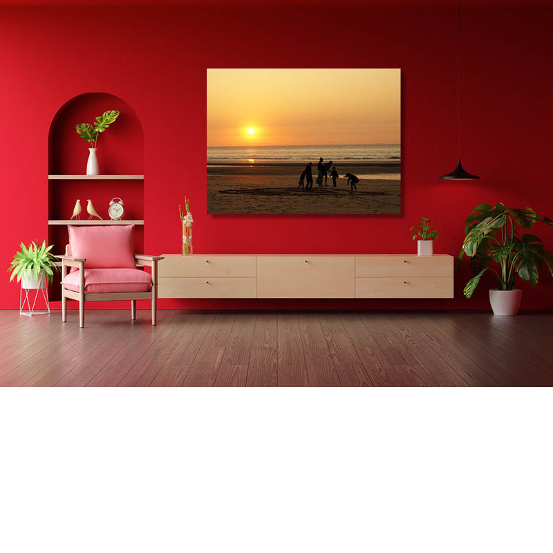 Nog een spelletje op het strand