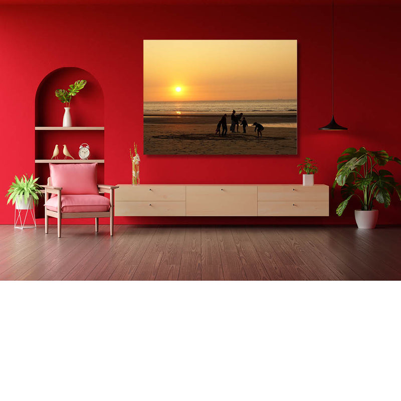 Nog een spelletje op het strand