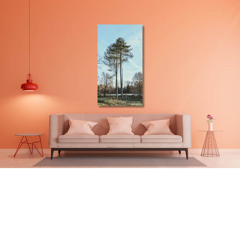 Zwarte den in retro sfeer