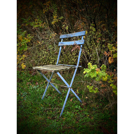 Deze stoel stond op een overwachte, maar welkome plaats voor wie even wil rusten.