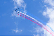 De straaljagerpiloten van de Coxyde Air Show zijn ware luchtacrobaten.