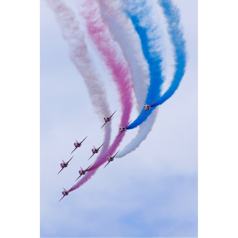 De straaljagerpiloten van de Coxyde Air Show zijn ware luchtacrobaten.