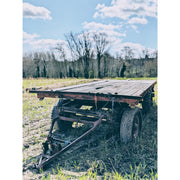 Deze kar heeft er al behoorlijk veel dienstjaren opzitten.