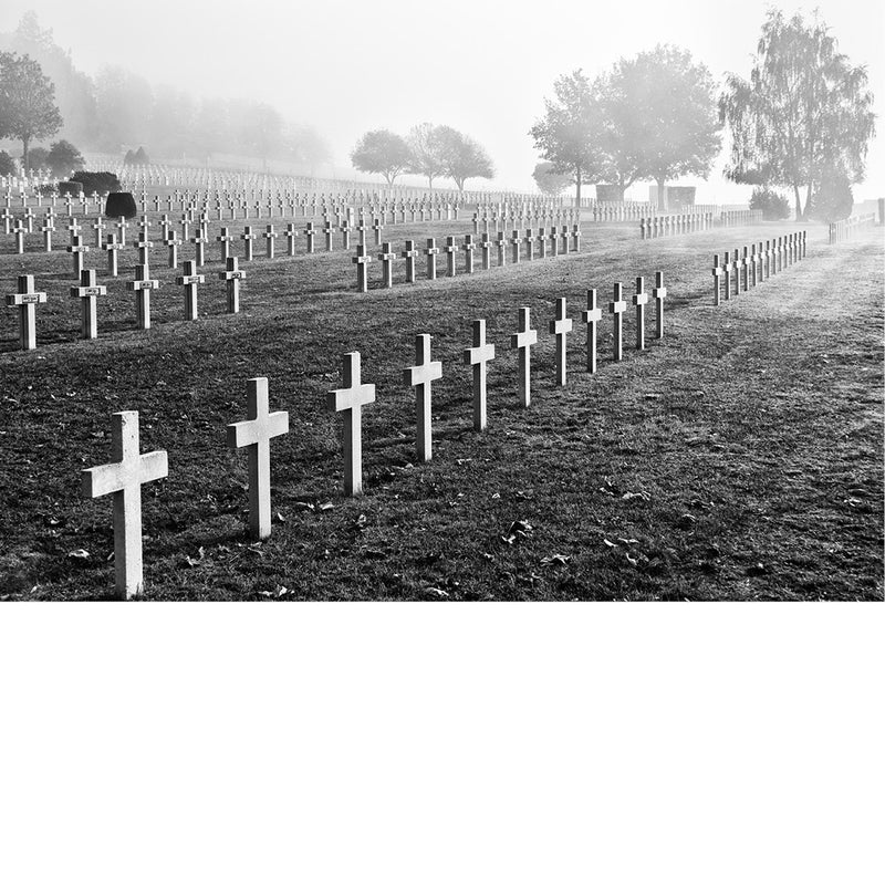 Militair kerkhof in de Champagnestreek