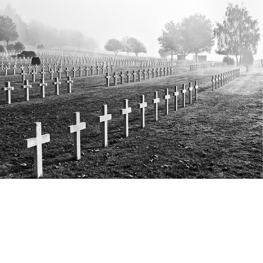 Militair kerkhof in de Champagnestreek