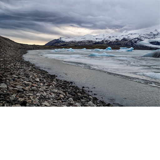 Gletsjermeer in het zuiden van IJsland