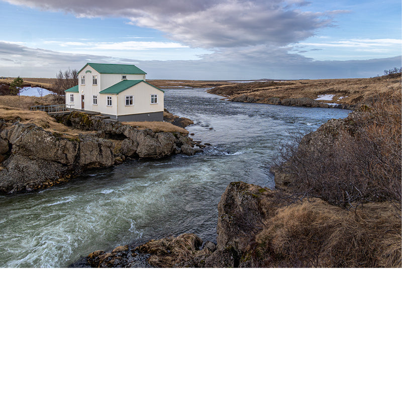 Typisch IJslands landschap