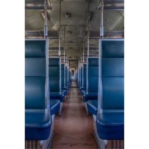 Vroeger treinstel dat in Baasrode te bewonderen is