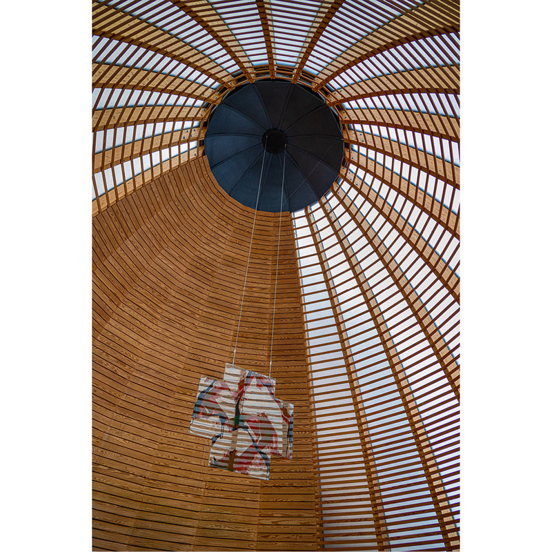 Kerk in Louvain-la-Neuve waar mensen van allerlei pluimage welkom zijn