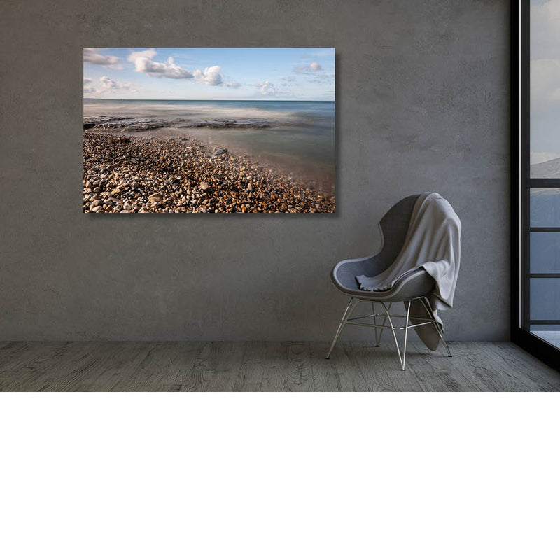 Rotsstrand aan de Opaalkust