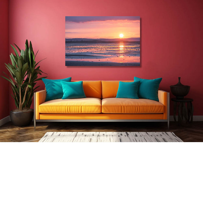 Reflecties van de laatste zon