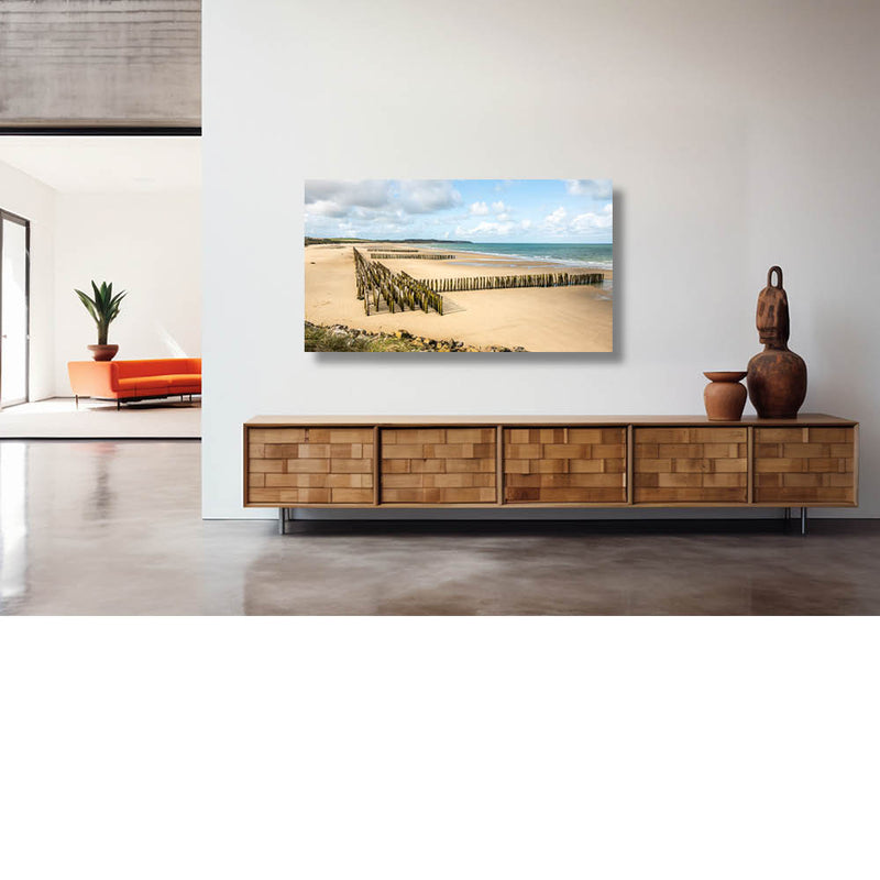 Strandpalen in slagorde