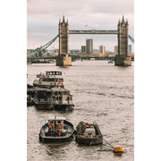 Uitzicht op de Londense Tower Bridge