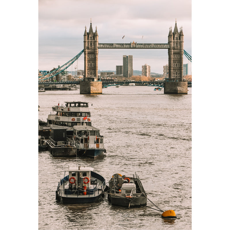 Uitzicht op de Londense Tower Bridge