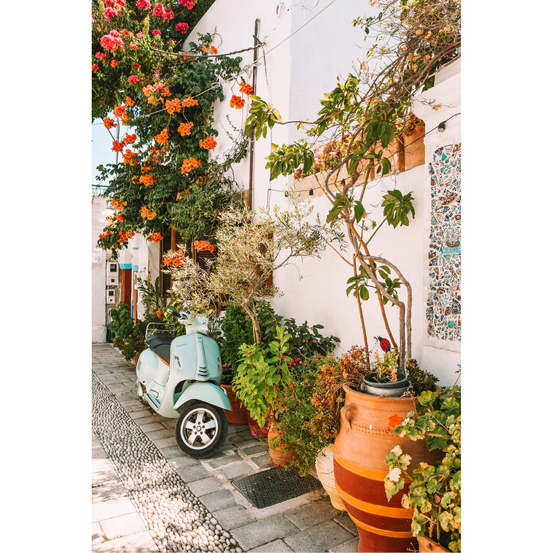 Een smal steegje op Rhodos