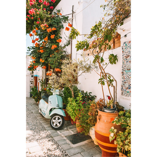 Een smal steegje op Rhodos