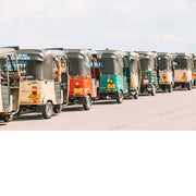 Een tuktukrally in Sri Lanka