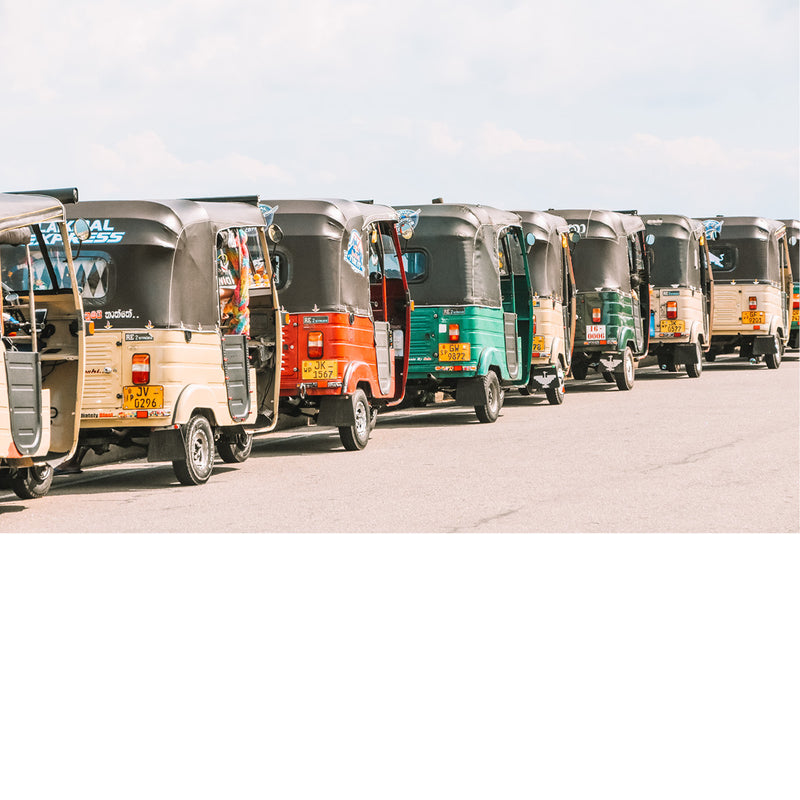 Een tuktukrally in Sri Lanka