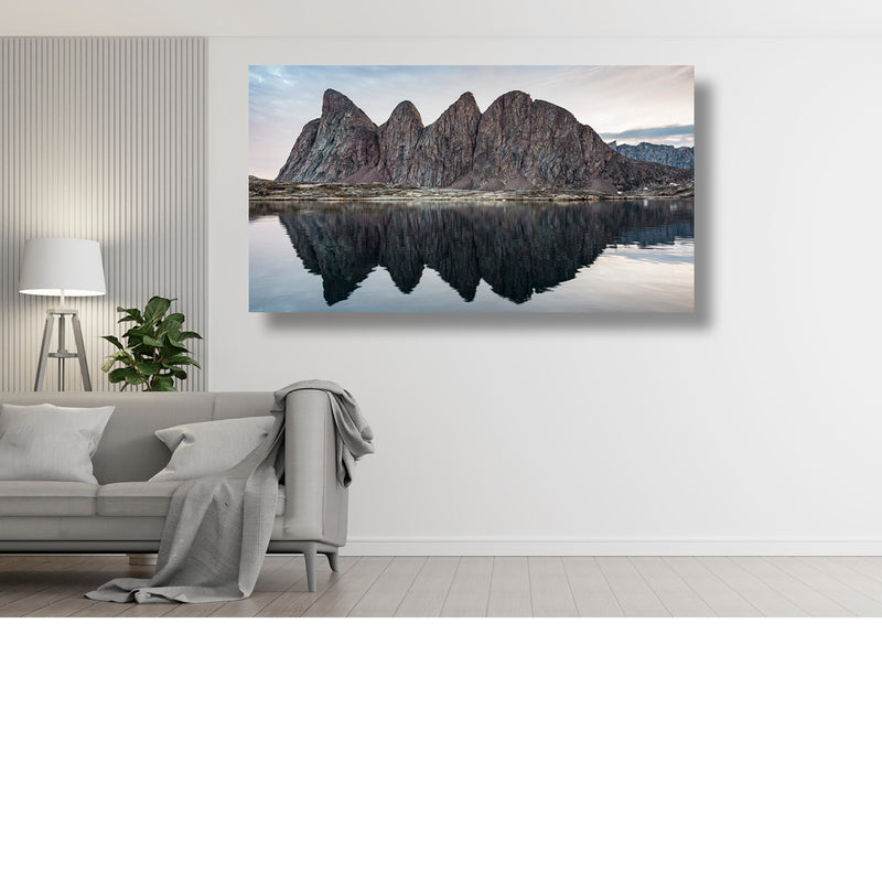 Solitary Arctic Peaks