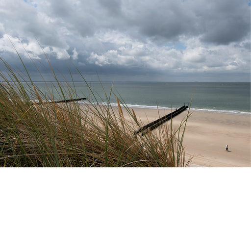 Sfeerbeeld van  het strand van Westkapelle