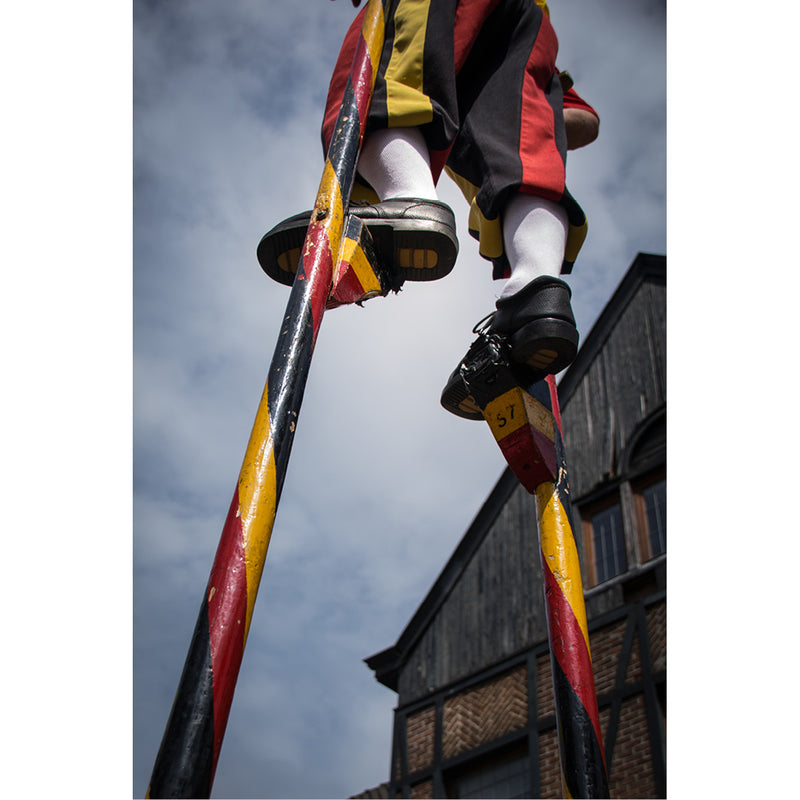 Impressie van een Merchtemse Steltenloper.