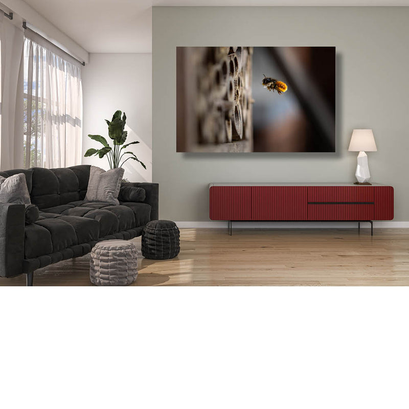 Bezige bij aan het werk 2