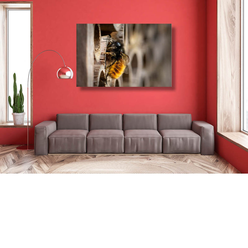 Bezige bij aan het werk 3