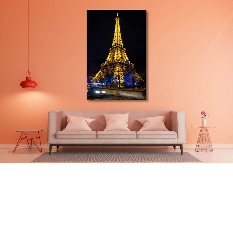 Eifeltoren bij nacht