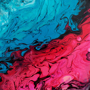 Acrylschilderij met Acryllic Pouring techniek