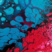 Acrylschilderij met Acryllic Pouring techniek