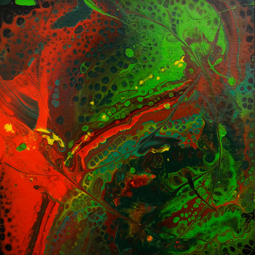 Acrylschilderij met Acryllic Pouring techniek